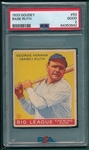1933 Goudey #53 Babe Ruth PSA 2