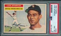 1956 Topps #292 Luis Aparicio PSA 8 *Rookie*