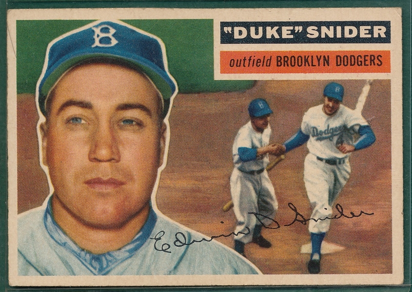 1956 Topps #150 Duke Snider