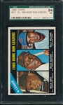 1966 Topps #217 NL HR Leaders SGC 84