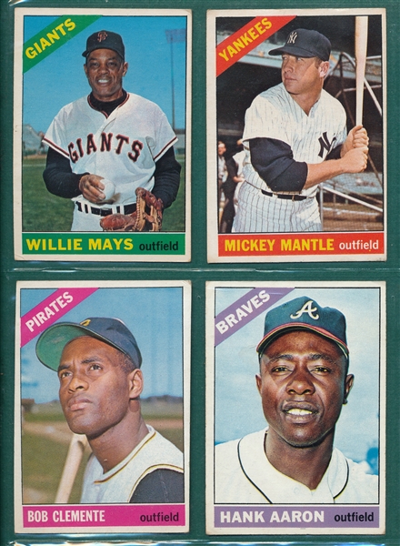 1966 Topps Baseball Complete Set (598) 