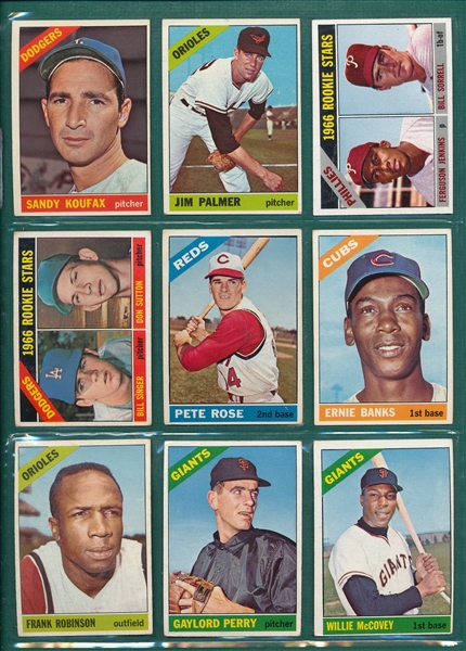 1966 Topps Baseball Complete Set (598) 