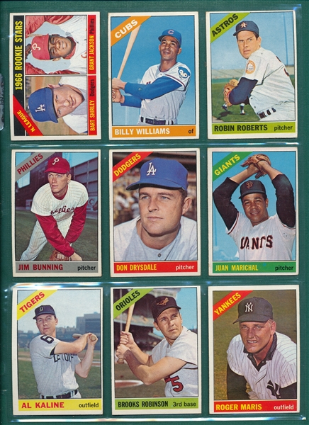 1966 Topps Baseball Complete Set (598) 