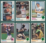 1973 Topps Baseball Complete Set (660) W/ Schmidt, Rookie
