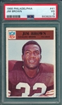 1966 Philadelphia #41 Jim Brown PSA 3