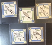 1914 B18 Blankets Lot of (5) W/ Bauman