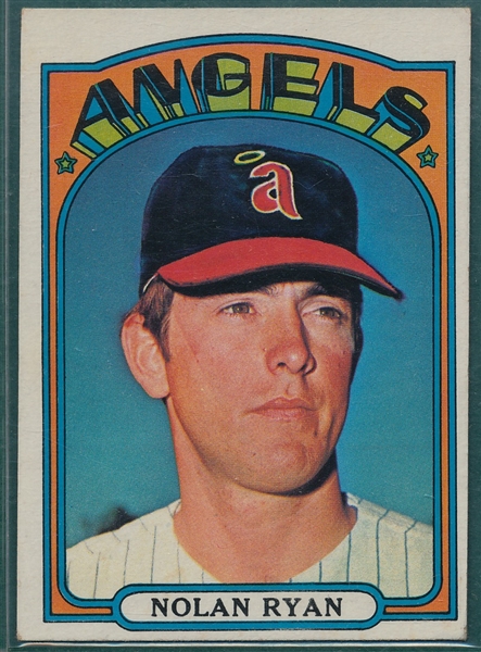 1972 Topps #595 Nolan Ryan